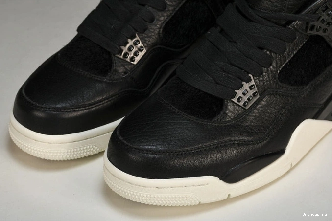  Pony Retro Black Jordan 4 Hair 819139-010 0919